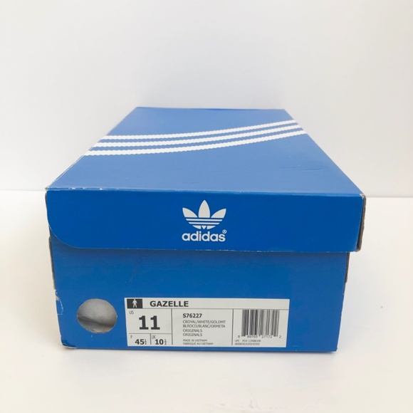 Adidas Gazelle Sneakers in Royal Blue/White sz 11 Mens US + extra laces NIB - Picture 9 of 10